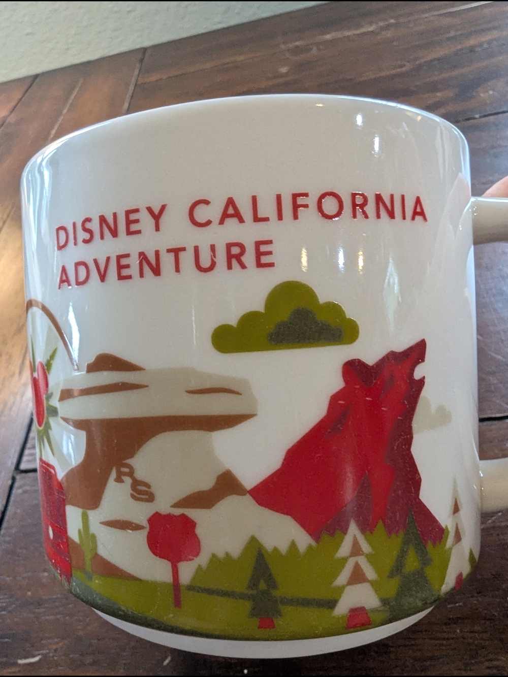 Starbucks "You Are Here" Disney California Adventure Ceramic Mug